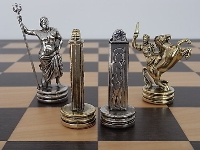 Poseidon Themed Chess Set - Manopoulos
